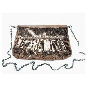 Urban Expressions Sequin Crossbody Bag - Brown